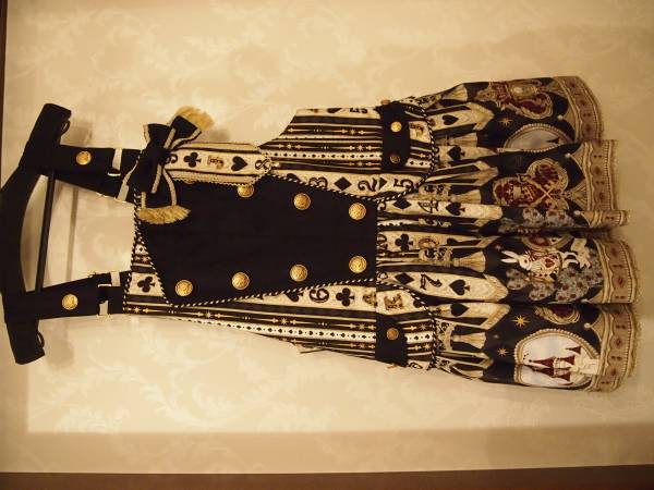 Angelic Pretty☆Wonder Queen サロペット クロ