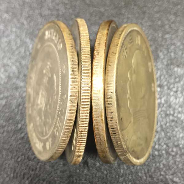 美品 ◎【中華民国 壱圓/1円銀貨】開国記念幣/袁世凱/孫文 #