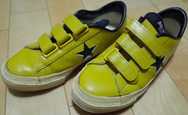 日本製 コンバース ONE STAR ワンスター ベロクロ 5ハーフ V3