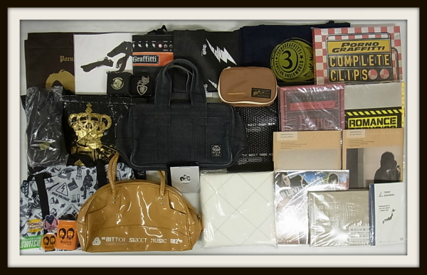 ポルノグラフィティ グッズセット/バッグ/タオル/パンフ/30