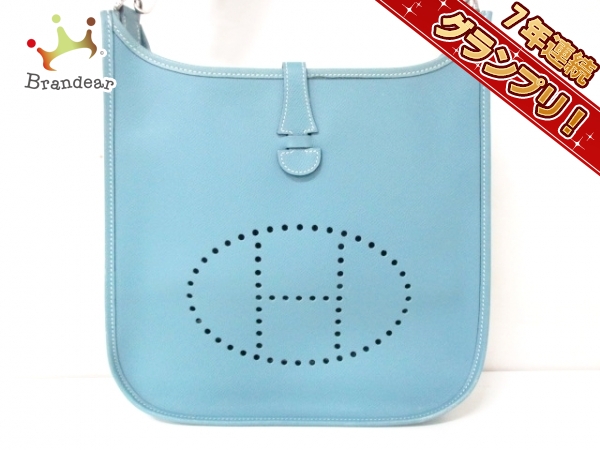 エルメス ショルダーバッグ エブリンPM ブルージーン HERMES