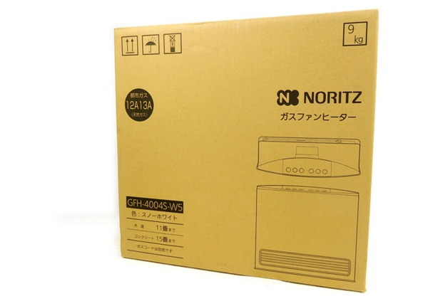 未使用 ノーリツ GFH-4004S-W5 ガス ファンヒーター M2104337 ガス