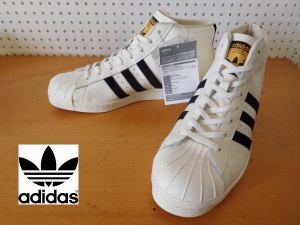新品レア★adidasスーパースターMIDプロモデル ヴィンテージ27.5