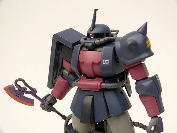 【完成品】1/144HGUC高機動型ザク　R1A　（ガンダムMSV