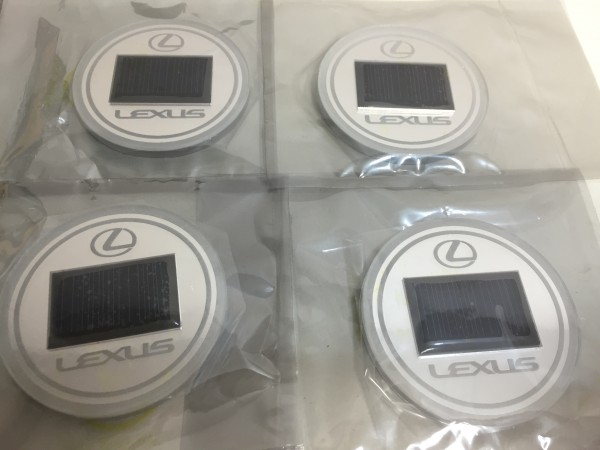 ドリンクホルダーマットLED青HS/LS/GS/RX/NX/CT/IS/SC/LX希少！