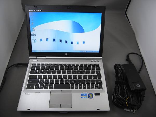 HP 2560p Core i5 2.3GHz 320G 4G 無線 SDXC Win7 64bit⑬