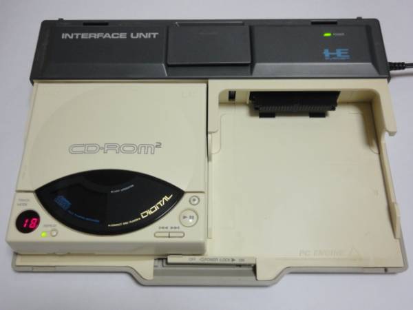 PCエンジン NEC CD-ROM2 本体 SYSTEM ☆中古動作品☆ IFU-30A CD