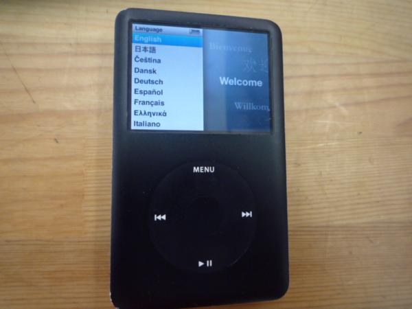 10】Apple iPod classic 80GB ブラック MB147J/A ジャンク品 Apple