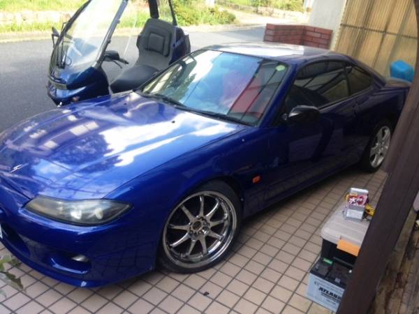 シルビア S15改 R仕様 現在不動のため積車で 動けば即ドリ