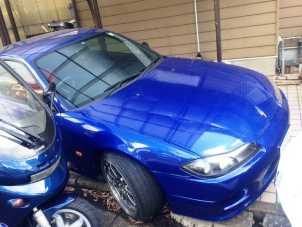 シルビア S15改 R仕様 現在不動のため積車で 動けば即ドリ