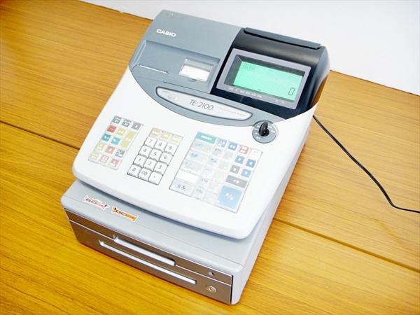 T)カシオ/電子レジスター TE-2100 【公式通販】