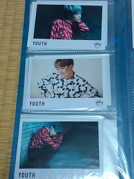 BTS YOUTH SUGA 会場限定予約制特典フォトユンギ BTS YOUTH 防弾少年団 ユニット スペシャルフォト UNIT 防弾少年団 BTS