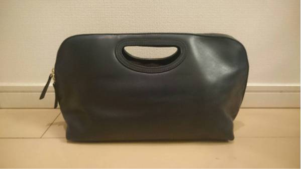 未使用☆ペリーコ☆PELLICO クラッチバックリバーシブル 袋付き 美品 