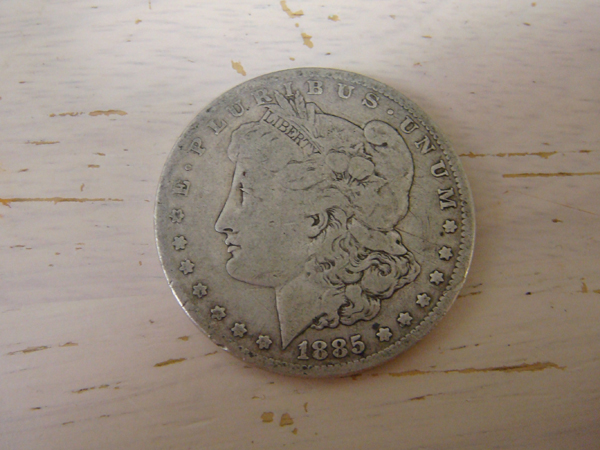 1885年Silver Morgan Dollar $1 モルガンダラー 1885年Silver Morgan