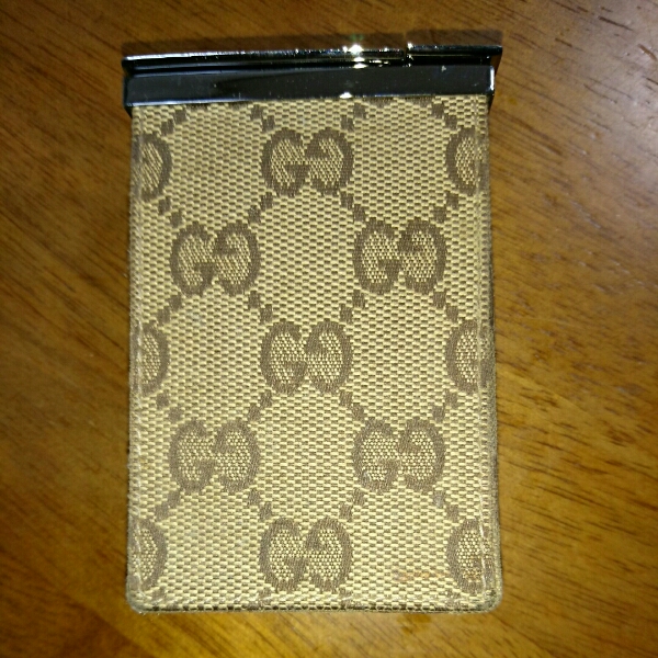 グッチ タバコケース GUCCI グッチ タバコケース 箱付き ジャンク品