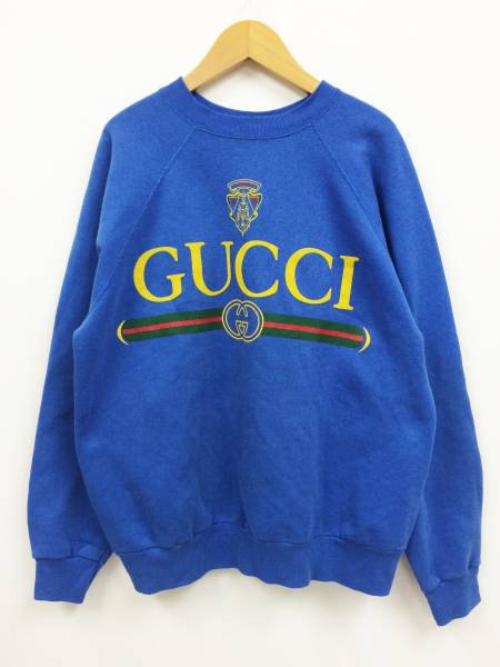 希少◆80's vintage◆ブート GUCCI グッチ スウェット◆USA製