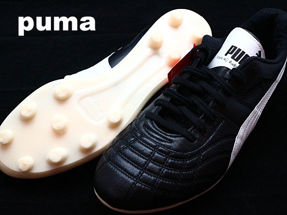 新品27.0■プーマ 880577 01 パラメヒコ 天然皮革 スパイク■BK