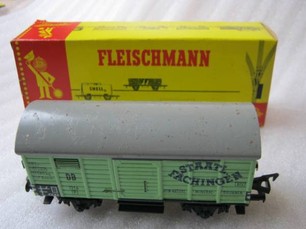 HO みどりの有蓋車 フライシュマン 旧モデル Western Germany