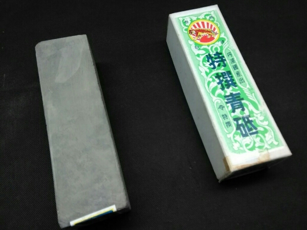 天然砥石 朝日虎印 丹波國産出 Yahoo!オークション 本山 - 特選 青砥 