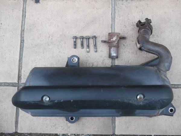 u フュージョンＸ 最終型　純正マフラー