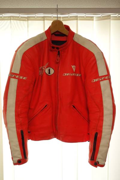 DAINESE（ダイネーゼ）レザージャケットMAX1、サイズ50中古品