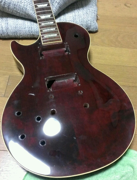 Gibson Les Paul Standard レフティ 抜け殻
