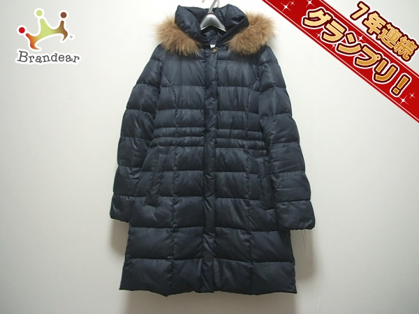 クミキョク ダウンコート ２ レディース ネイビー 夏物