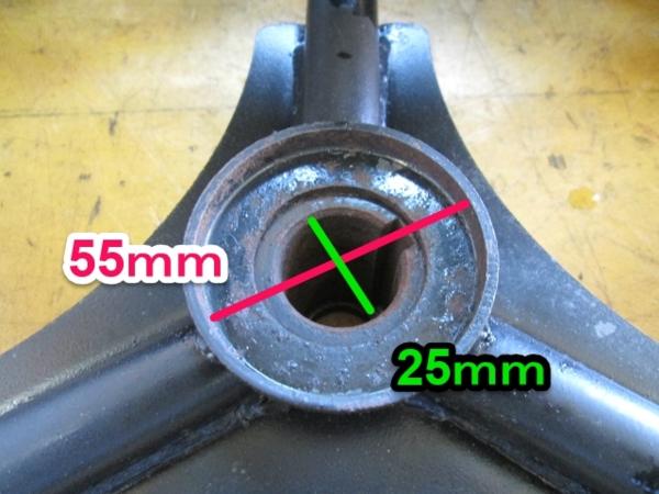 群馬 三菱 田植機 タイヤ 前輪 MPR55H ホイール 2.75-17 セット