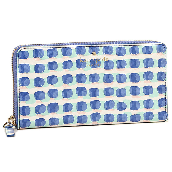 新品本物 ケイトスペード スタンプドット 長財布CEDAR STREET