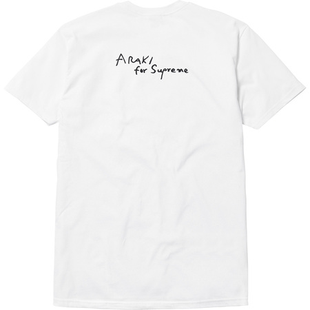 Supreme Araki Rose Tee White S ローズ 白 水原希子