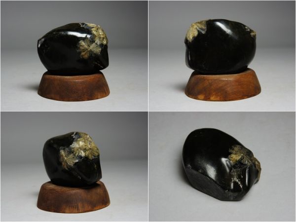 桜』古い菊花石 小振り天然石 鑑賞美術品 【公式通販】