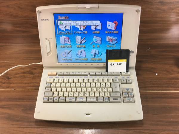 CASIO Darwin GX-700 新品未開封未使用】CASIO ワープロ Darwin GX-700