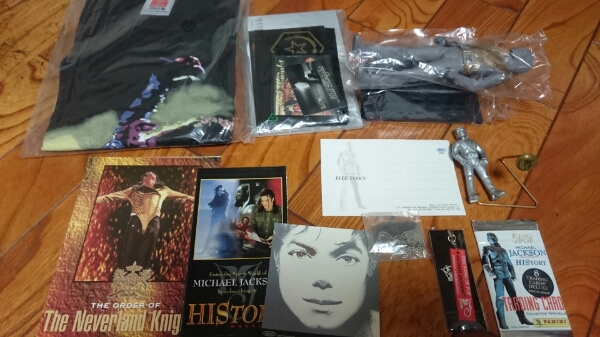 マイケルジャクソン グッズセット B マイケルジャクソングッズ整理ため