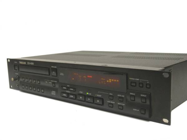 TASCAM CD-450 プレーヤー業務用機器　オーディオ【2/1値下げ】 ◇◇ 業務用CDプレイヤー TASCAM CD-450（中古動作品）◇◇ TASCAM