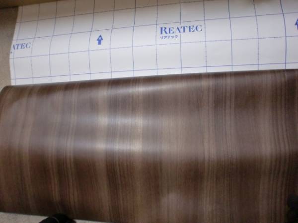 012フ サンゲツ　リアテック　木目茶　6M　アウトレット　DIY用