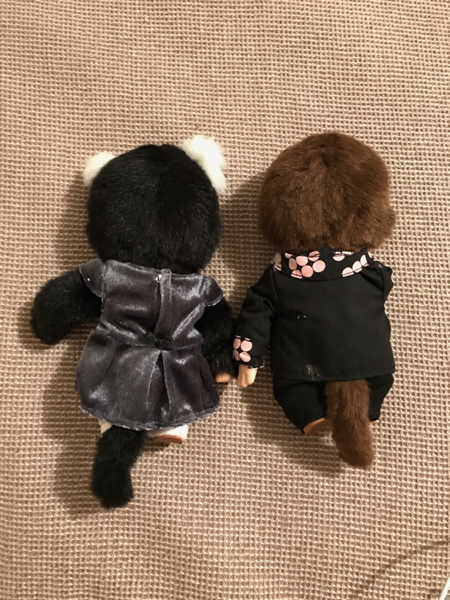 Every Little Thing Monchhichi 人形2体セット モンチッチ 限定品 ELT