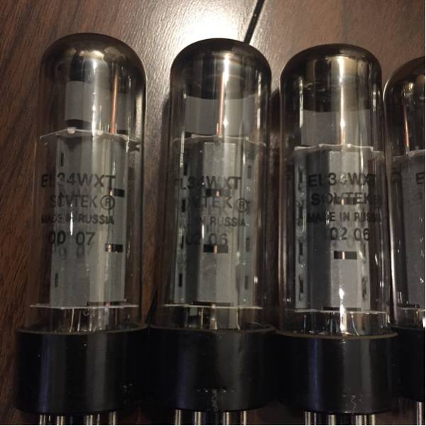 SOVTEK EL34WXT 真空管 マッチドペア SOVTEK EL34WXT 真空管