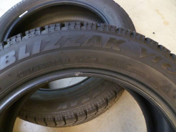 Ｂ／Ｓ　ＶＲＸ１９５／５５Ｒ１６　中古品４本セット