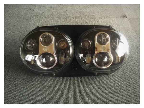 ハーレー FLTR 純正 LEDヘッドライトブラック 67700112 　