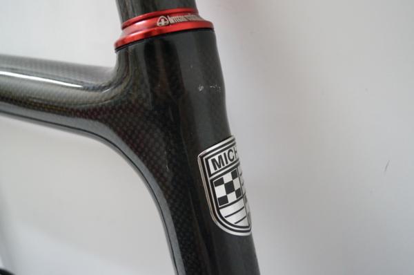 入札!C) ジャンク MICHEL ミニベロ カーボン フレーム 小軽車