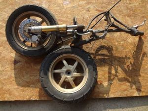 としさん専用 ☆ホンダライブディオZX フロントフォーク一式ゴールド11/5 V426中古
