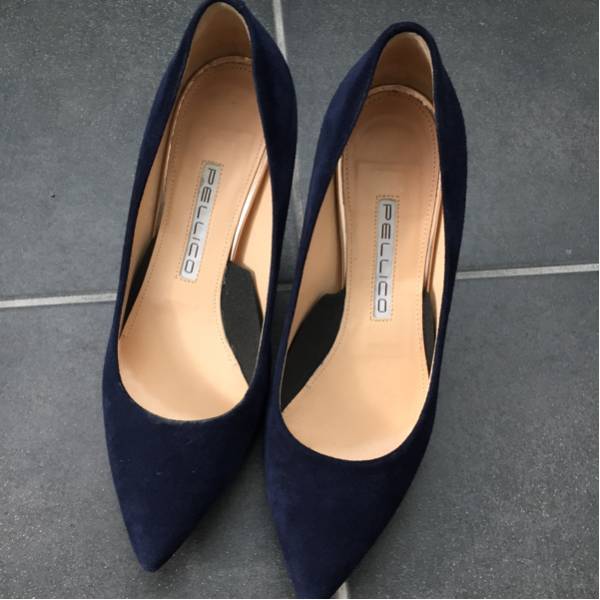 未使用 ペリーコ パンプス ネイビー 35 ドゥーズィエムクラス