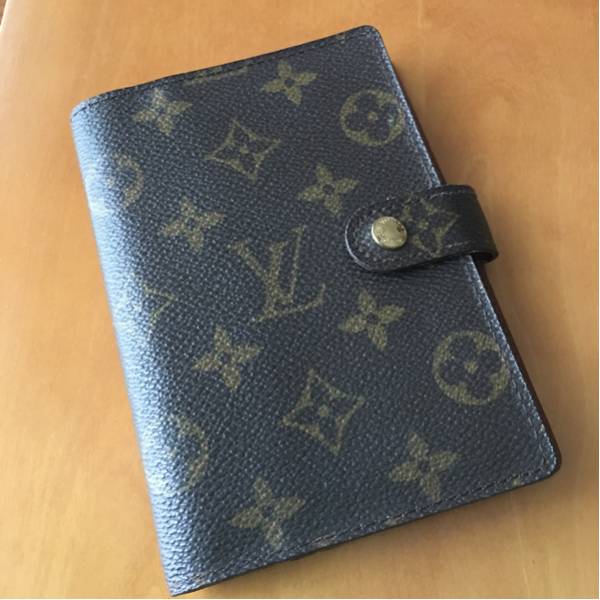 Aページ ルイヴィトン モノグラム LOUIS VUITTON アジェンダ システム手帳 手帳
