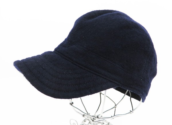 COMME des GARÇONS HOMME ネイビーキャップ　帽子 des GARCONS HOMME COMME - Navy ロゴ LOGO CAP オム キャップ デ
