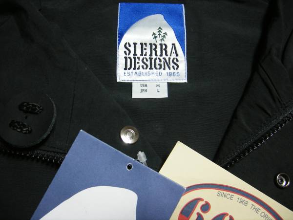 新品！シェラデザイン　ショート丈　マウンテンパーカ　黒　M
