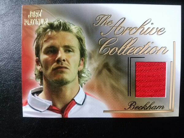Futera 0 Platinum David Beckham Football World eBay ⁄ #29