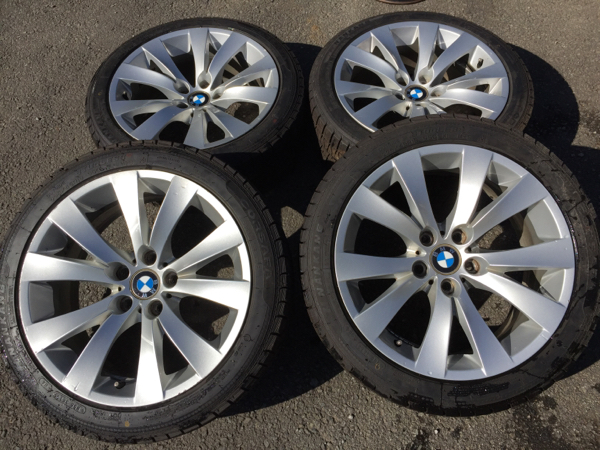 BMW 6シリーズ後期 18インチ純正ホイール ナンカンスタッドレス