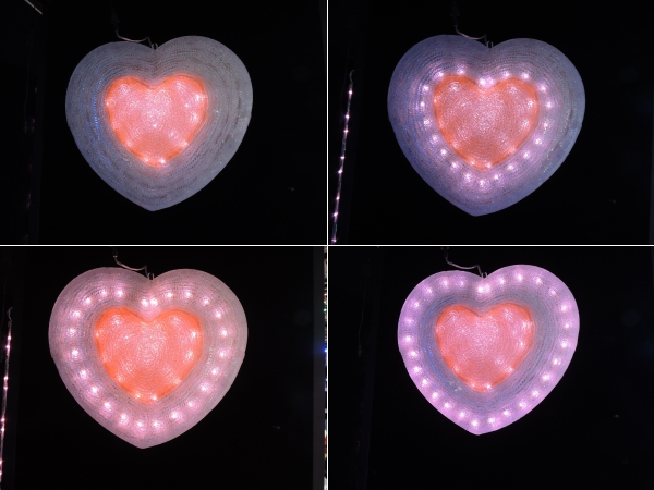 【在庫処分】 ドキドキハート ６０ｃｍ　LEDイルミネーション　