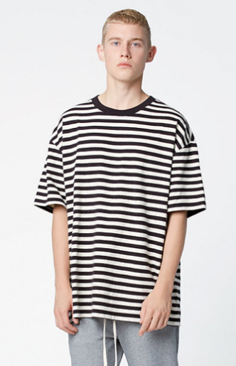 FOG × pacsun Fear Of God Striped Boxy Tee Tshirt S