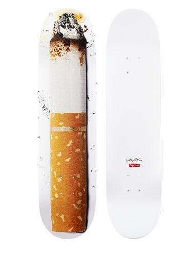 Supreme Urs Fischer Skateboard toasted タバコ デッキ 16ss